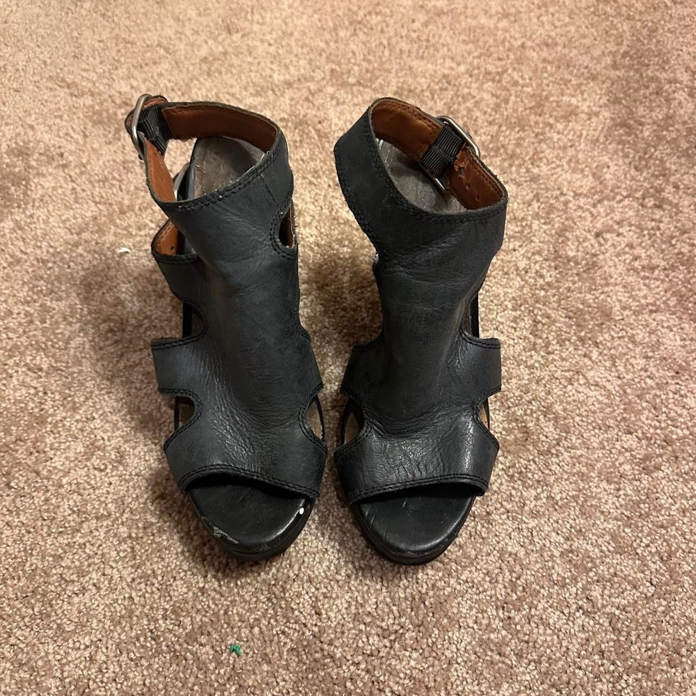 Lucky Brand Black Wedges